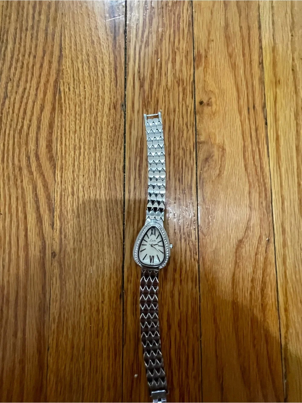 Classic Silver Teardrop Stainless Steel Watch - Silver